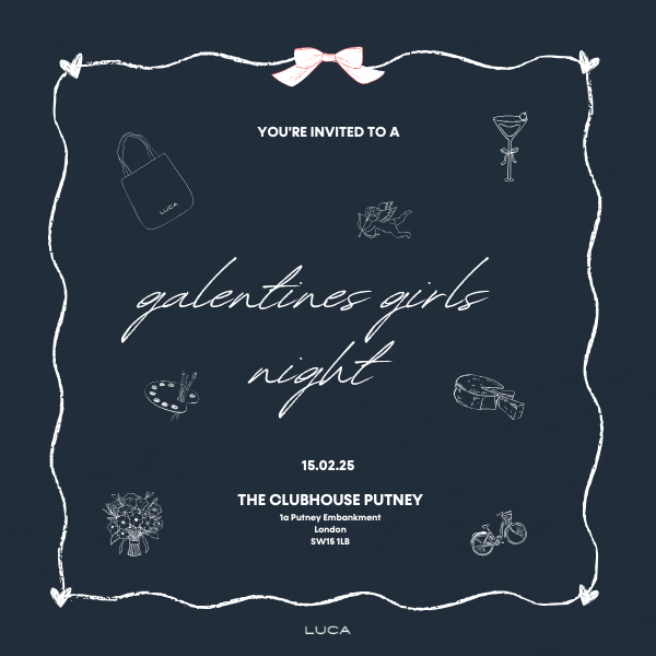 Galentine's Girls Night Invitation in Putney on February 15th