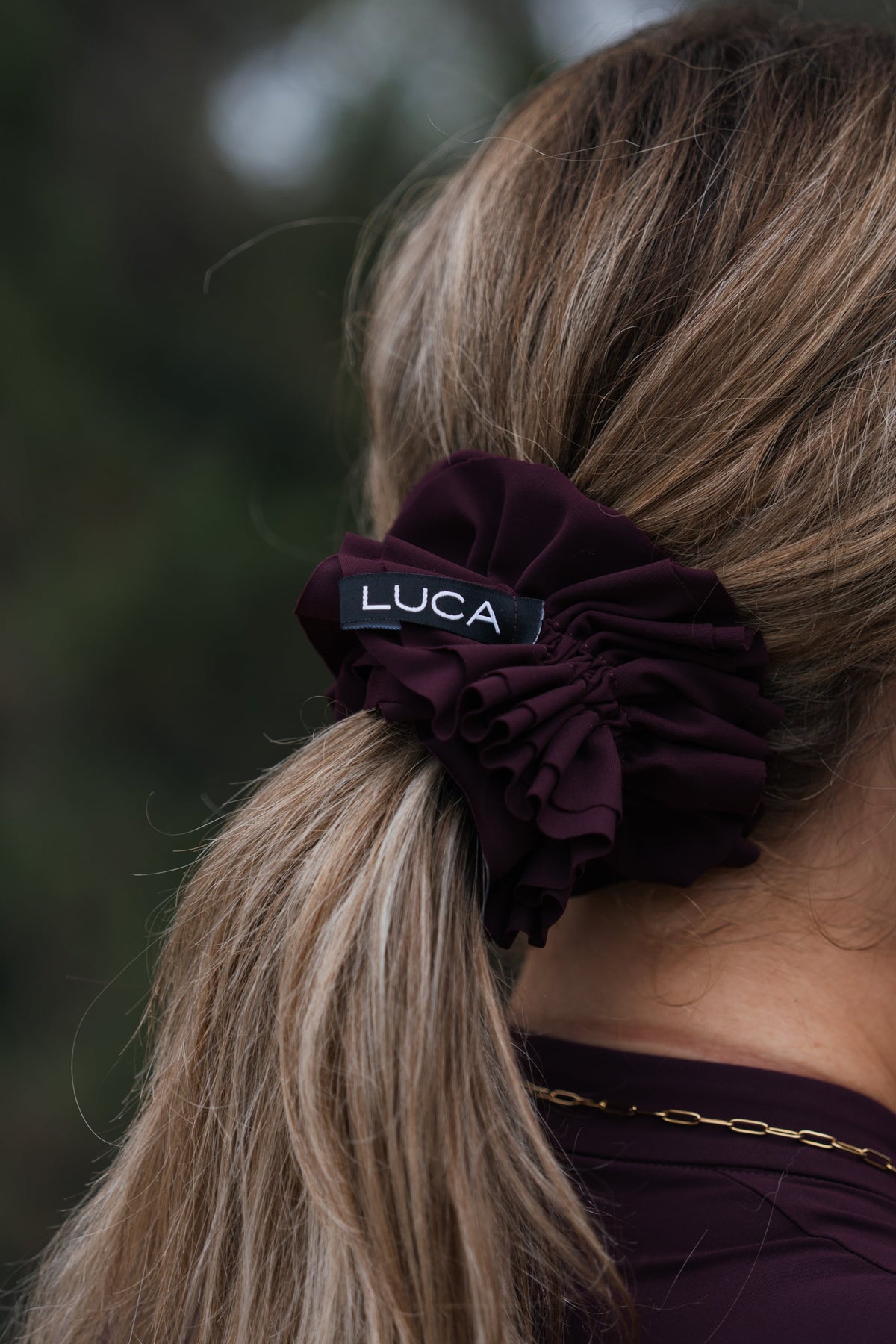 Uplift Scrunchie - Berry