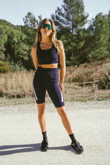 Elevate Sports Bra - Navy