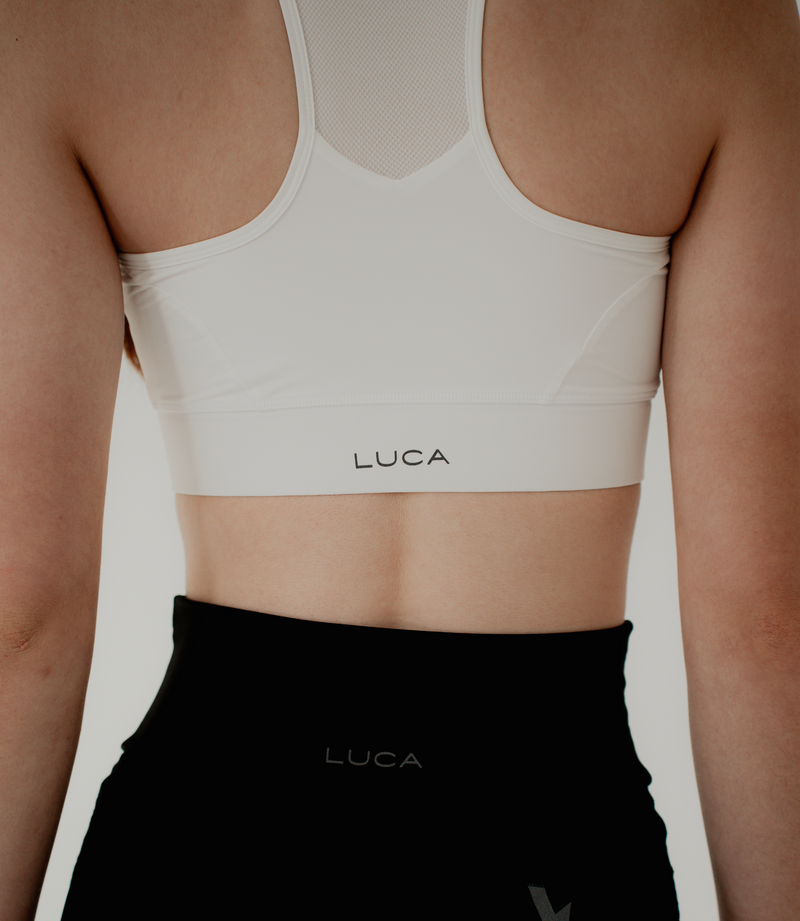 Elevate Sports Bra - Off-White-hover